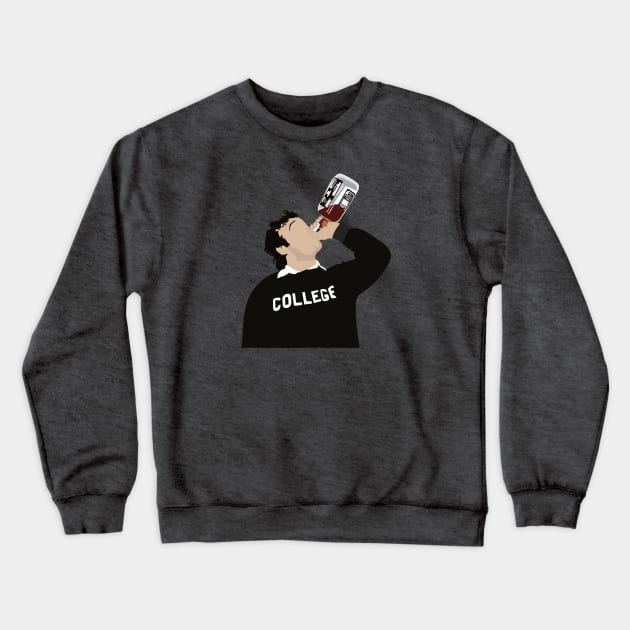 College John Belushi Crewneck Sweatshirt by ShayliKipnis